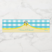 Luscious Lemon Waterfles Etiket (Enkel label)