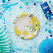 Luscious Lemons Papieren Bordje (Feest)