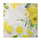 Luscious Lemons Tegeltje (Voorkant)