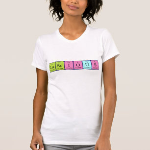 Luscious periodiek woord shirt