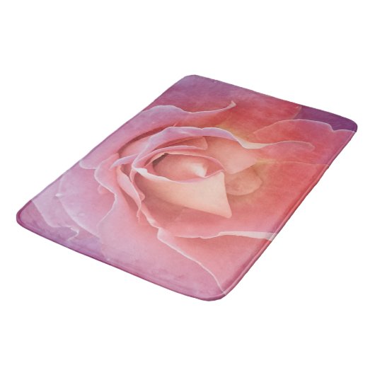 Luscious roze badmat (Gekanteld)