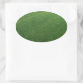 Luscious Turf Oval Sticker (Tas)