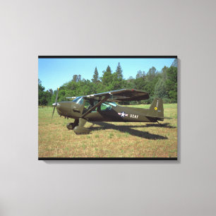 Luscombe, T-8F, 1948_Classic Aviation Canvas Afdruk