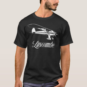 Luscombe Vliegtuig Logo Klassieke T-Shirt