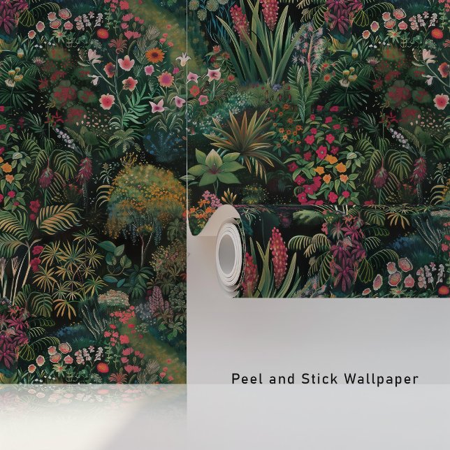 Lush Botanische Tuin Peel & Stick Wallpaper Behang (Creator heeft geüpload)