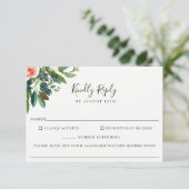 Lush Bouquet Mariage Allergie alimentaire carte RS (Debout devant)