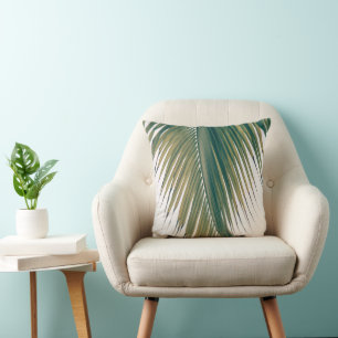 Lush Caribbean Palm 3 #palm#tropisch Kussen