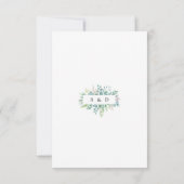 Lush Eucalyptus Diamant Or Réponse au Mariage (Dos)