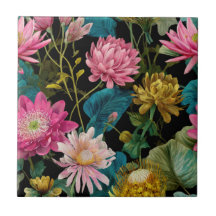 Lush Exotic Leaves BOHO Tropical Pattern Botanical