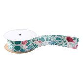 Lush Flamingo Oerwoud Pattern *Soft Breeze* Lint (Spoel)