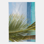 Lush Glam Palm Ocean 1 Theedoek (Verticaal)