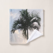 Lush Glam Palm Tree 1 Bad Handdoek (Wasdoekje)