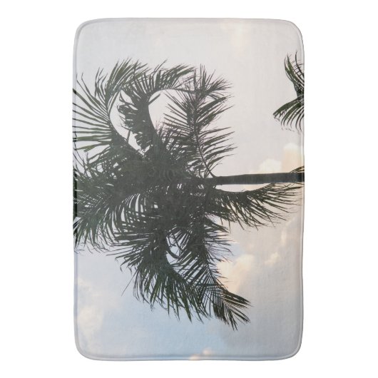 Lush Glam Palm Tree 1 Badmat (Voorkant Verticaal)