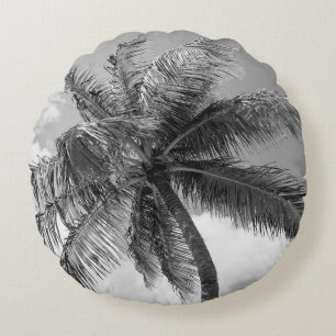Lush Glam Palm Tree 2 Rond Kussen