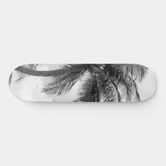 Lush Glam Palm Trees 1 Skateboard (Horizontaal)