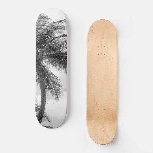 Lush Glam Palm Trees 1 Skateboard (Voorkant)