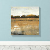 Lush Green Countryside Landscape Canvas Afdruk (Insitu (Houten vloer))