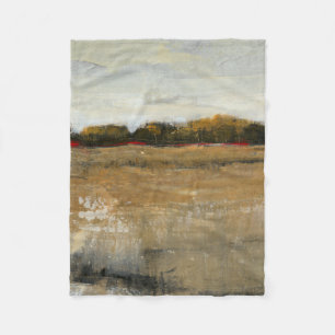 Lush Green Countryside Landscape Fleece Deken