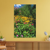 Lush Green Garden Canvas Afdruk (Insitu (Woonkamer))