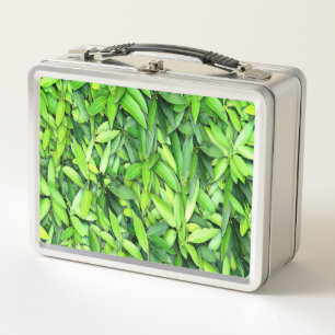 Lush Green Leaves Pattern – Natuur Botanisch