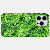 Lush Green Leaves Pattern – Natuur Botanisch Case-Mate iPhone Case (Achterkant (horizontaal))