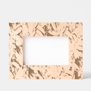 Lush Green Leaves Pattern – Natuur Botanisch Gegraveerde Lijstjes