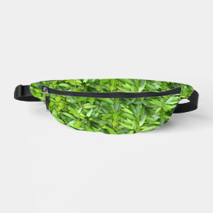 Lush Green Leaves Pattern – Natuur Botanisch Heuptasje