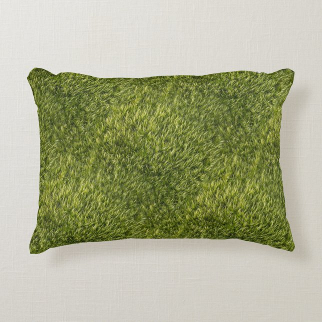 Lush Green Moss Accent Kussen (Voorkant)