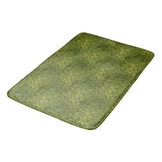 Lush Green Moss Badmat (Gekanteld)