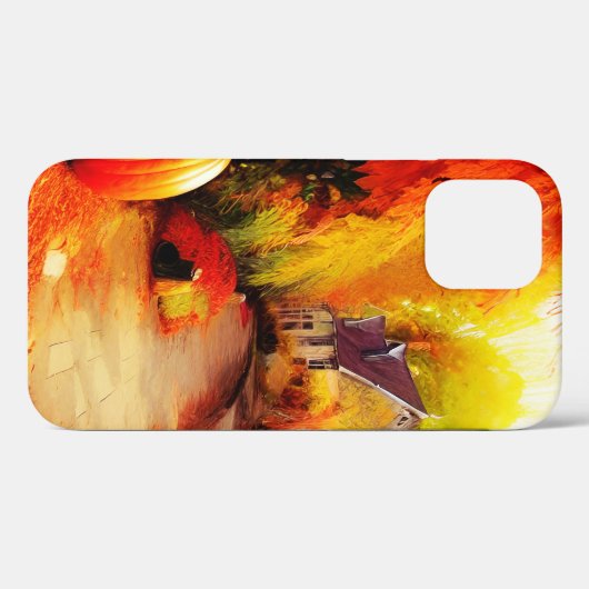Lush Green Tree House Case-Mate iPhone Case (Achterkant (horizontaal))