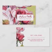 Lush Magnolias Wedding Planner Visitekaartje (Voorkant / Achterkant)