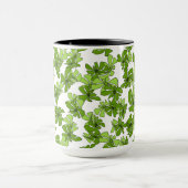 Lush Moments: Nature-Inspired Coffee Mug (Centre)