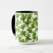 Lush Moments: Nature-Inspired Coffee Mug (Devant gauche)