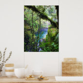 Lush Oerwoud River Poster (Keuken)