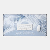 Lush Serene Blue varens gepersonaliseerd Bureaumat (Keyboard & Muis)
