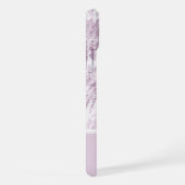 Lush Serene Roze Varen Monogram Initialen iPhone Hoesje (Rechterkant)