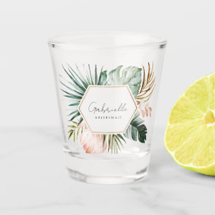 Lush Tropics Bridesmaid Shot Glass Glas