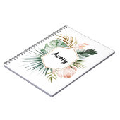 Lush Tropics Personalized Notitieboek (Linkerzijde)