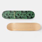 Lush Warm Oerwoud Leaves Skateboard (Horizontaal)