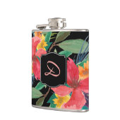 Lush Waterverf Floral Monogram Heupfles (Links)