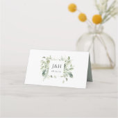 Lush White Flowers en Greenery Wedding (Achterkant)