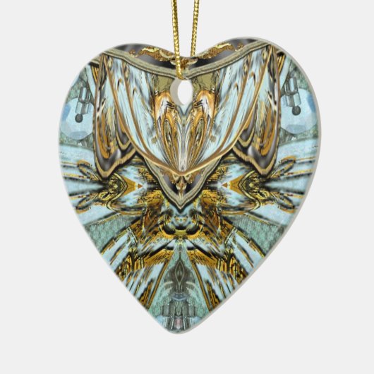 LushFlow Elegant Lady Keramisch Ornament (Links)