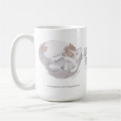 L'usine de Hairball 15 onces. Tasse (Gauche)