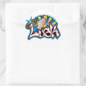 Lusk Ronde Sticker (Tas)