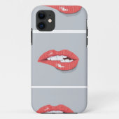 Lustful lips iPhone/iPad case (Achterkant)