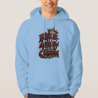Lustiges Pärchen Spruch für Kings Hoodie