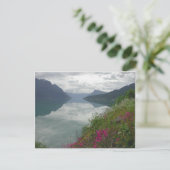 Lustrafjorden Panorama Briefkaart (Staand voorkant)