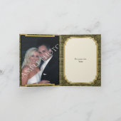 Lustre Art Déco noir, or mariage Merci (Intérieur)