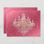 Lustre, cartes de réception (Devant / Derrière)