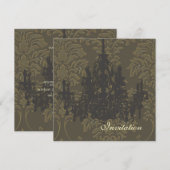 Lustre,  Cartes d'invitation de mariage (Devant / Derrière)